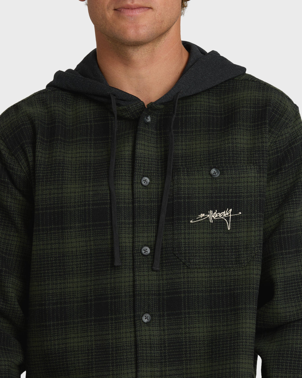 Baja Sur Flannel Shirt - Black