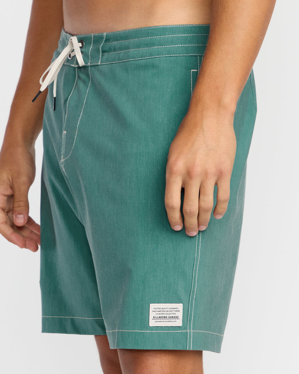 Austin Garage Lo Tides 19 Boardshorts - Teal