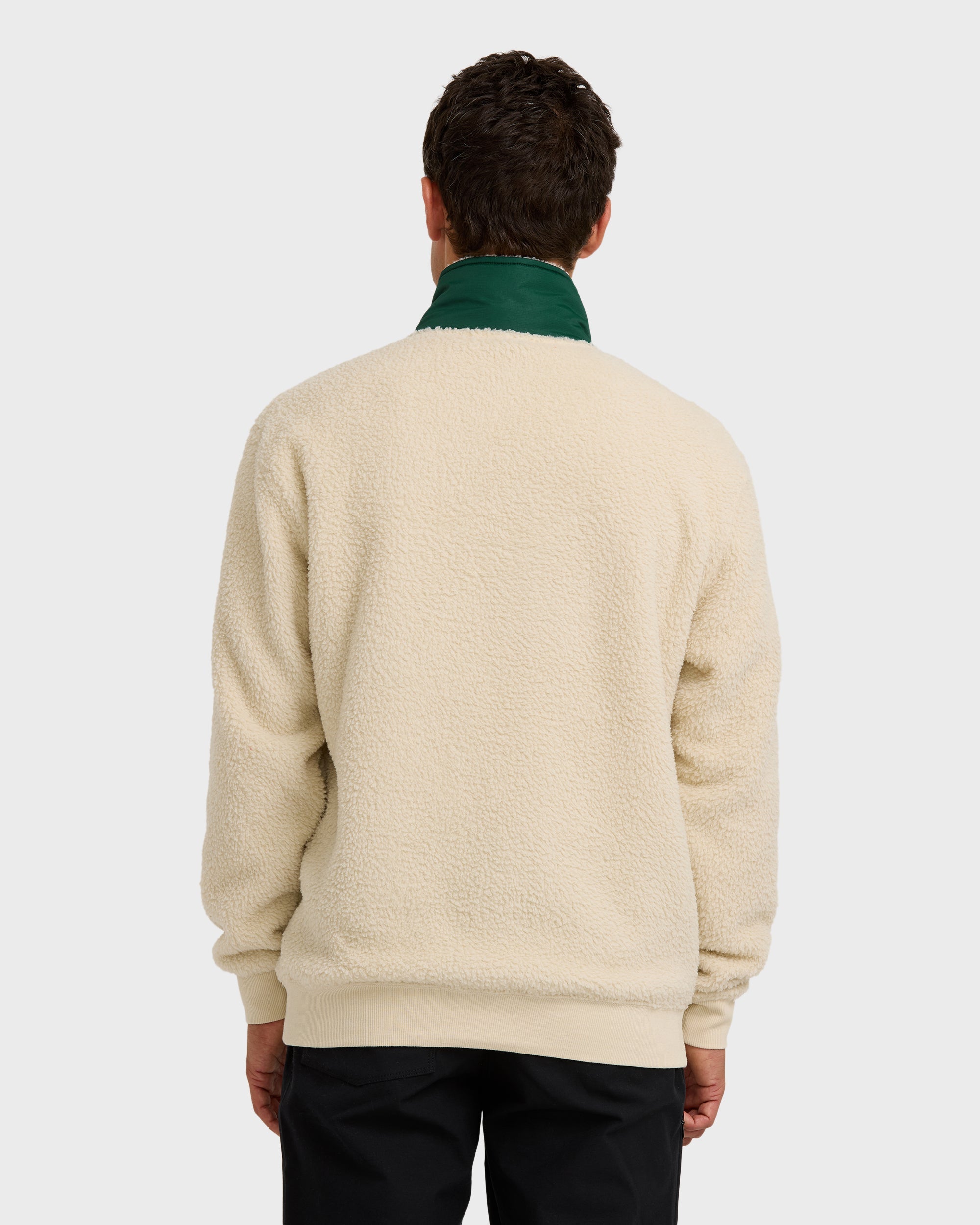 Salinity Now Boundary Mock Neck Sweatshirt - Chino