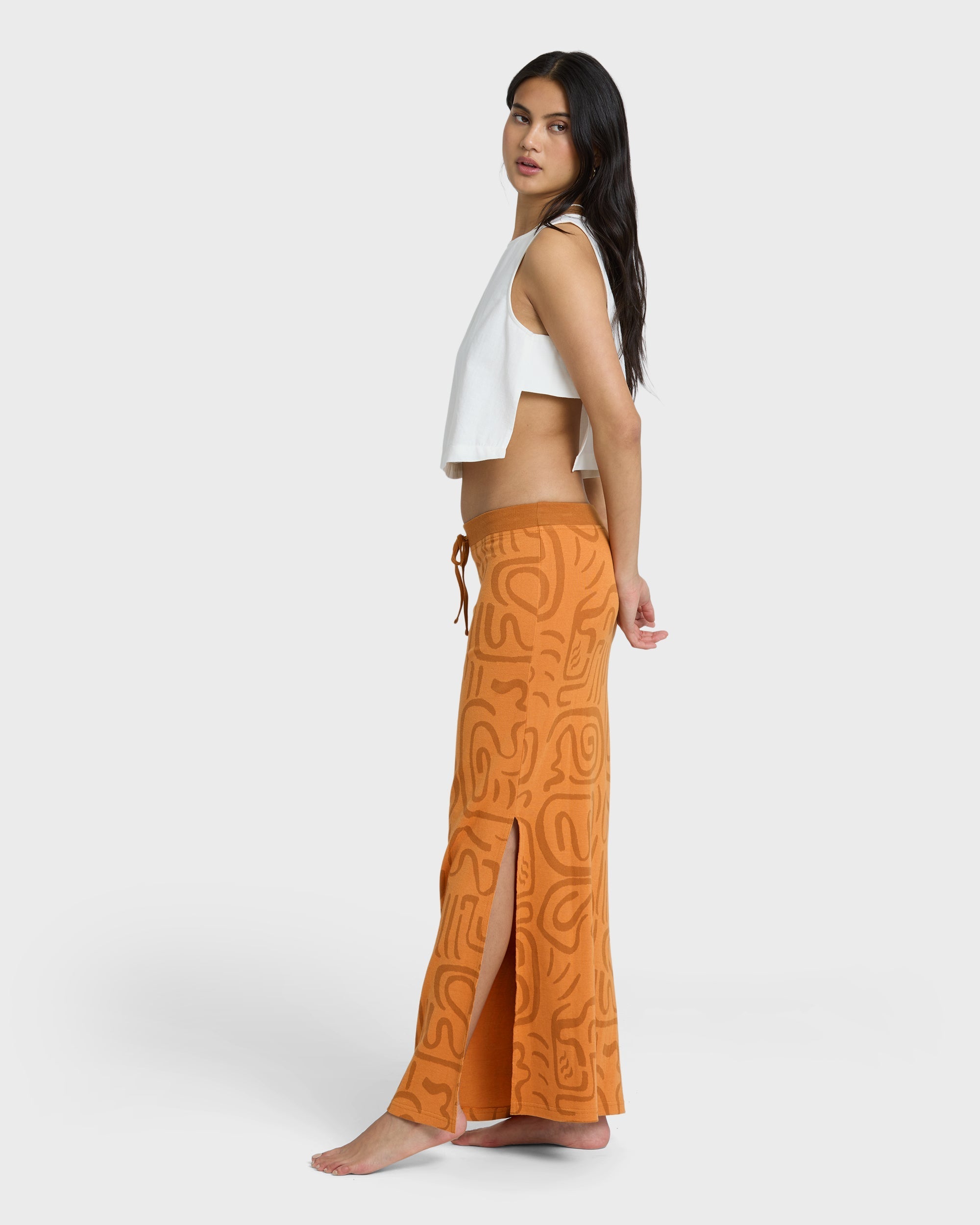 Vacation Dreams Skirt - Tangerine