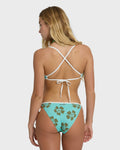 Last Summer Tie-side Tropic Medium Bikini Bottom - Ocean Spray