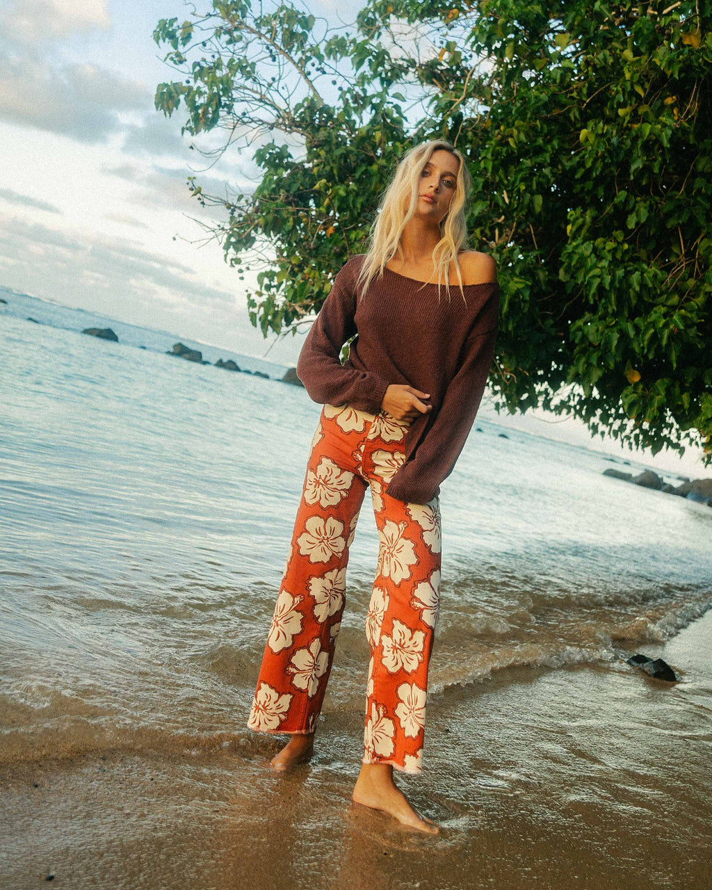 Ellipse Sweater - Teak