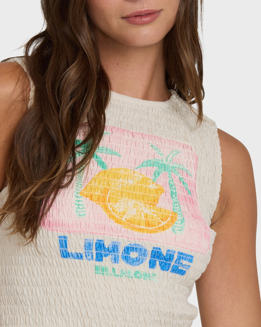 Club Beach Tank Top - White Cap
