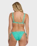 Ship Wrecked Tie-Side Tropic Bikini Bottoms - Green Tropics