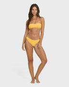 Crinkle Crush Sweetheart Bandeau Bikini Top - Sundress