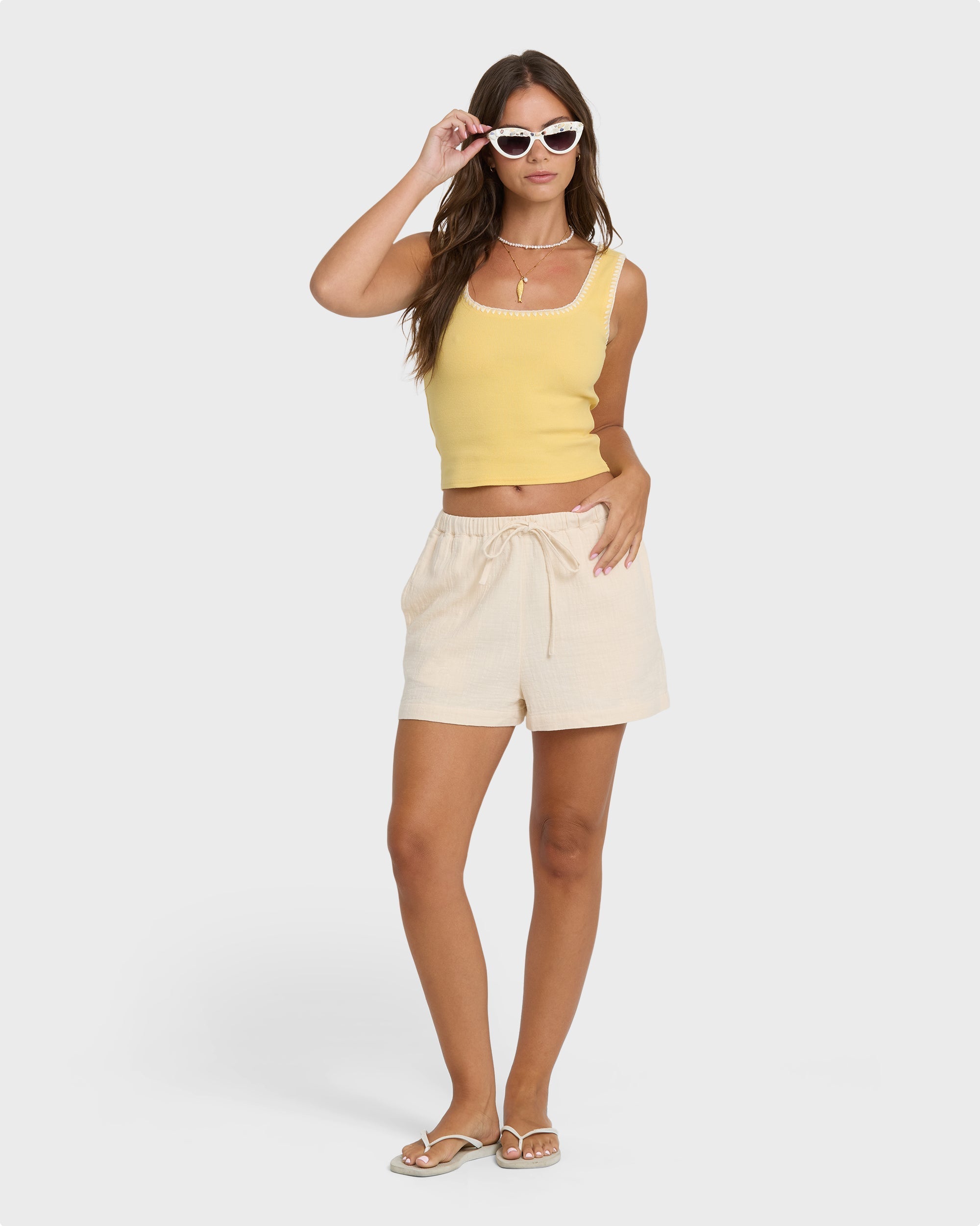 Shell Time Tank Top - Sundress