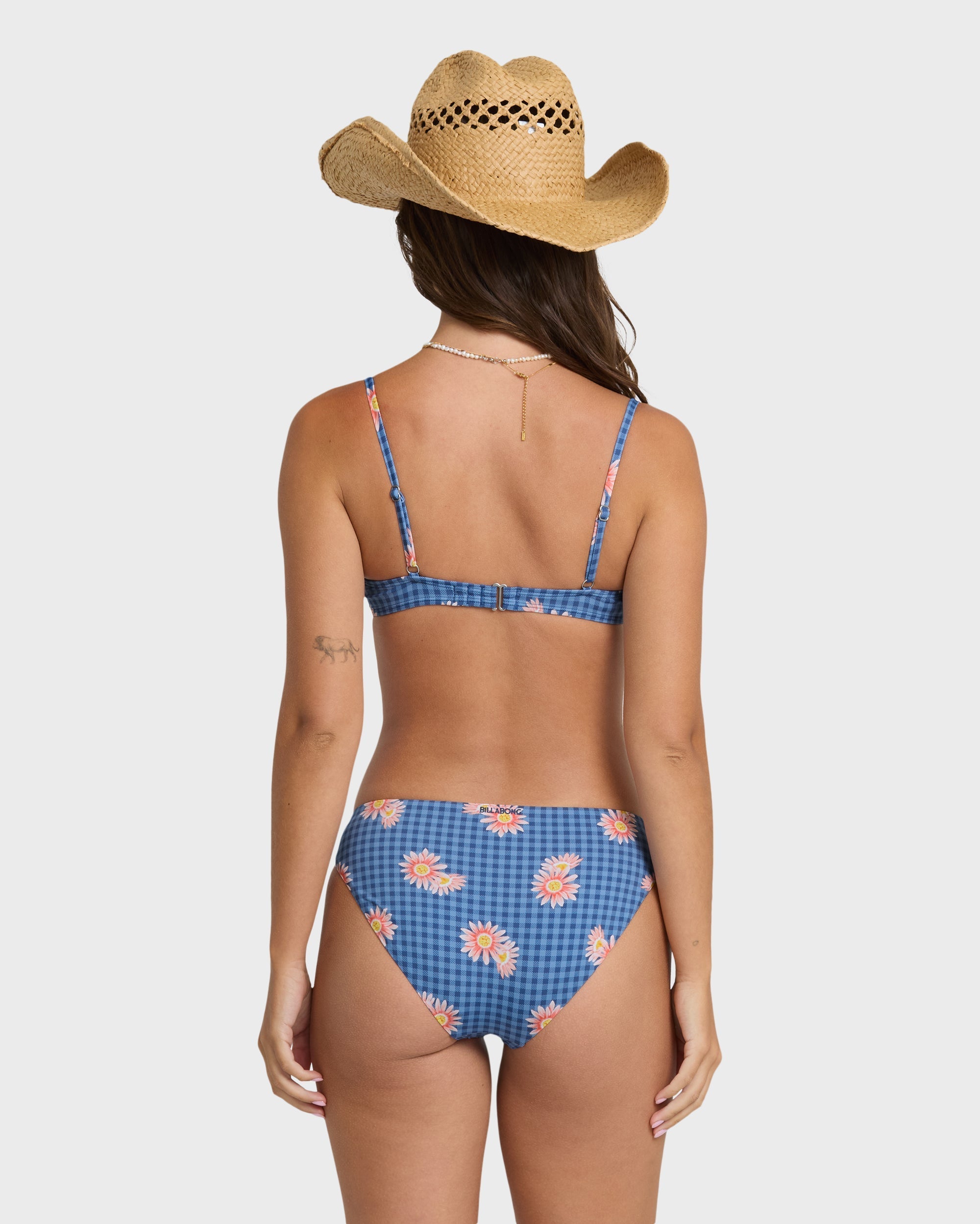 Western Sky Lowrider Full Bikini Bottoms - True Navy