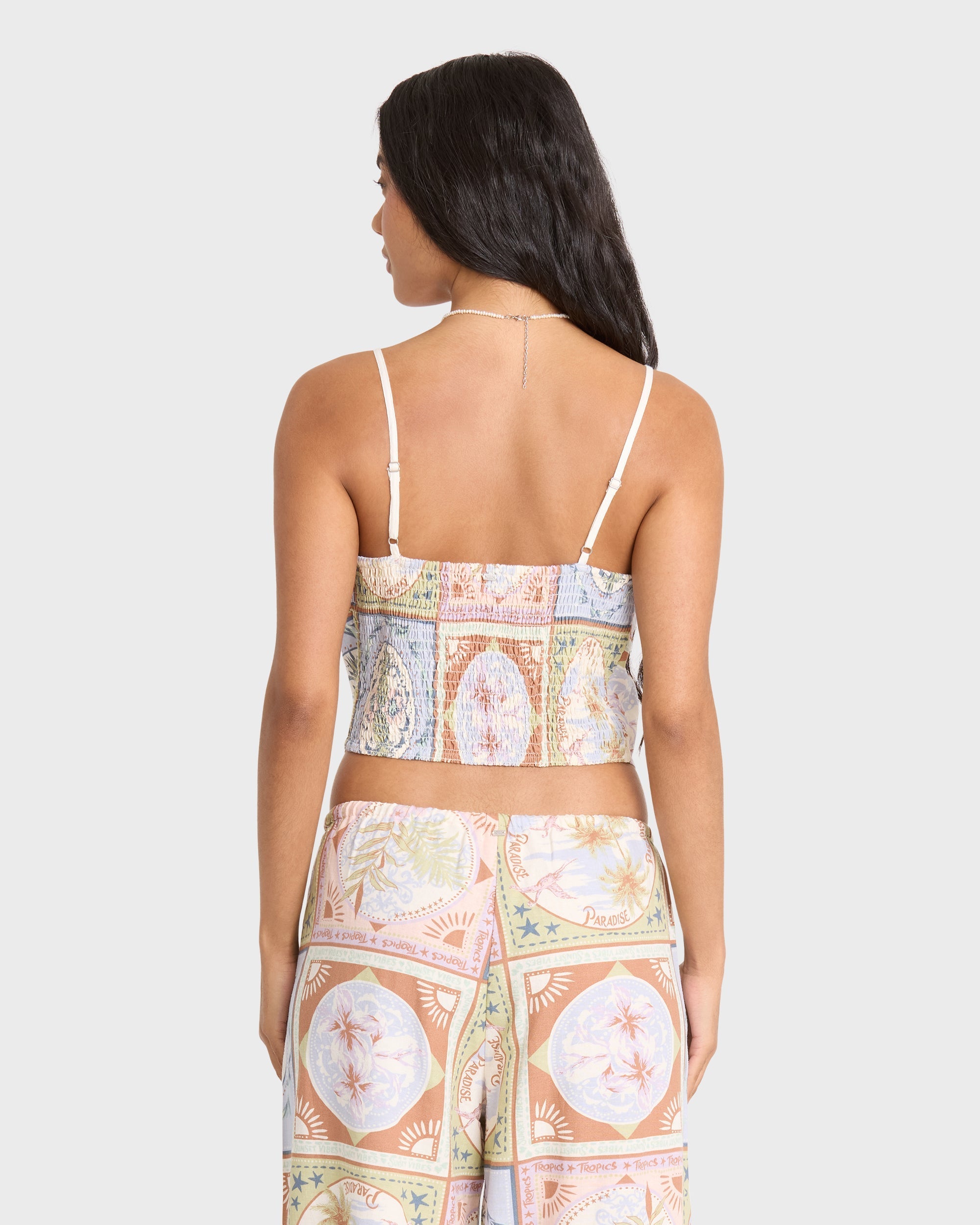 Into The Sun Tank Top - White Cap